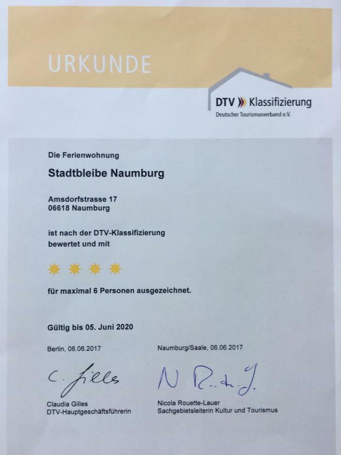 Stadtbleibe Naumburg Наумбург Екстериор снимка