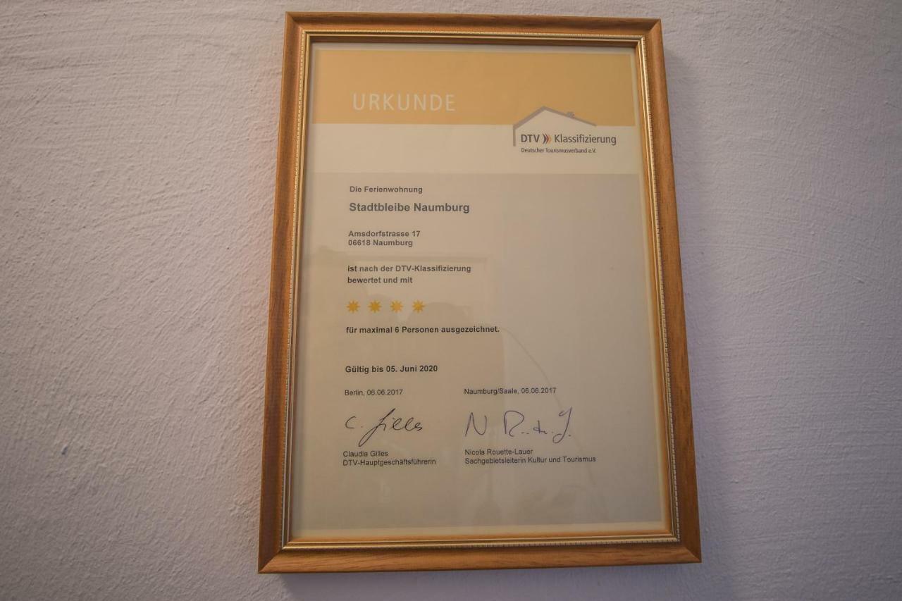 Stadtbleibe Naumburg Наумбург Екстериор снимка